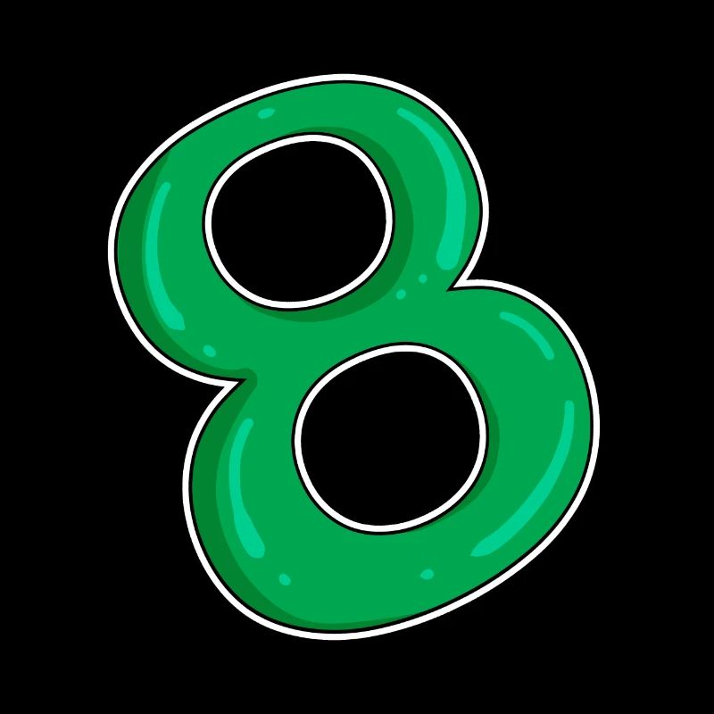 Huit - 8 - Vert