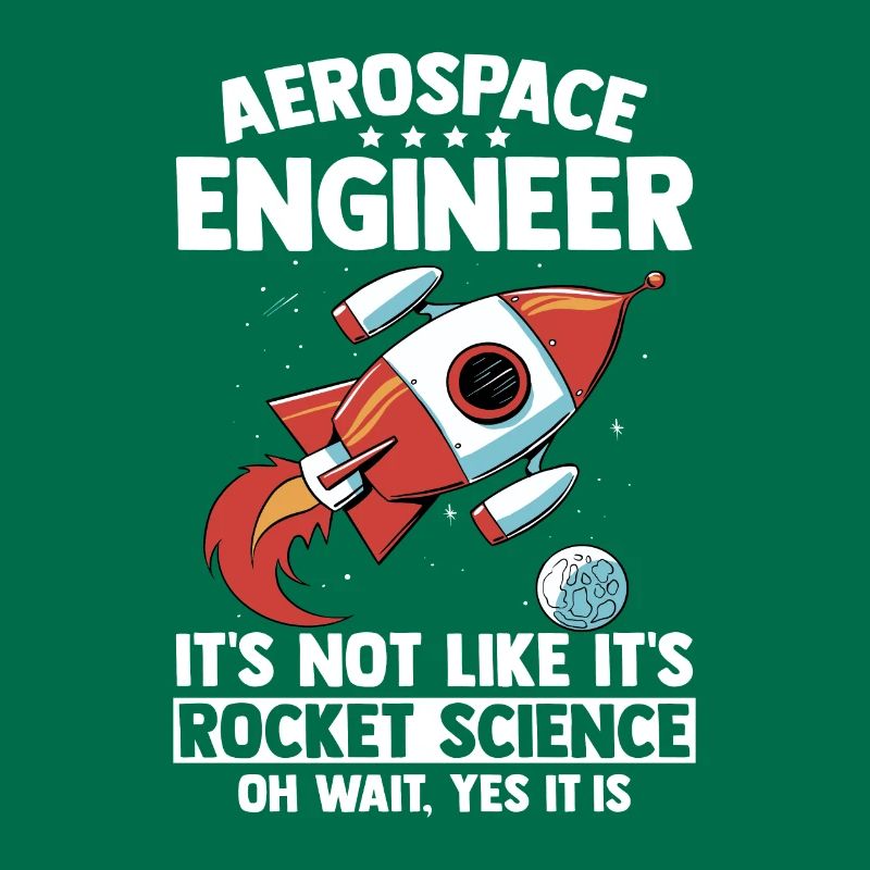 Aerospace Engineer Rocket Science Gift