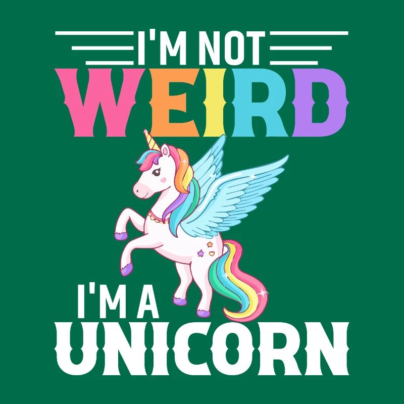 Ich bin nicht komisch, ich bin ein Einhorn