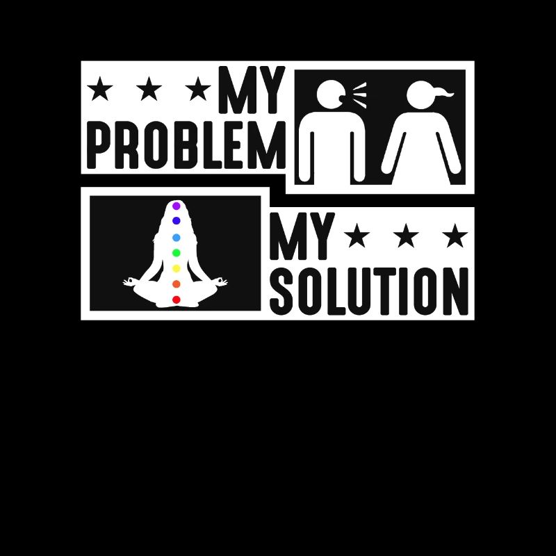 Reiki Lover My Problem My Solution Pictogram Mom