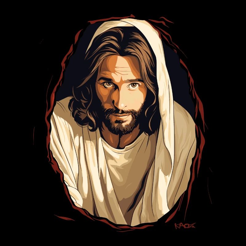 Le gars qui ressemble à Jésus en moi sort