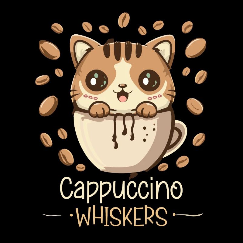 Coffee Break Cat Lover, Coffee Lover Süße Katze