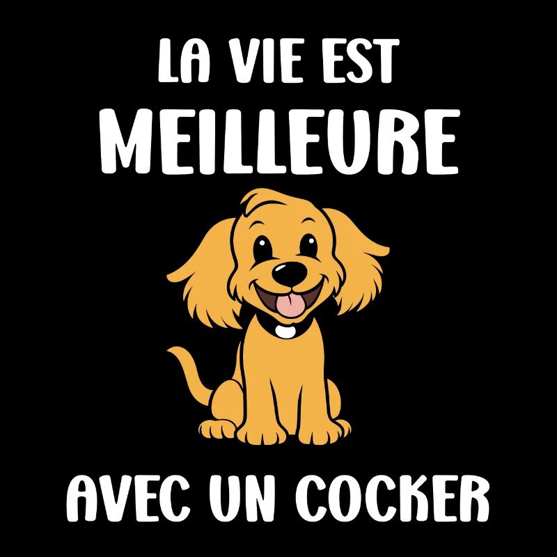 Humour Chien cocker