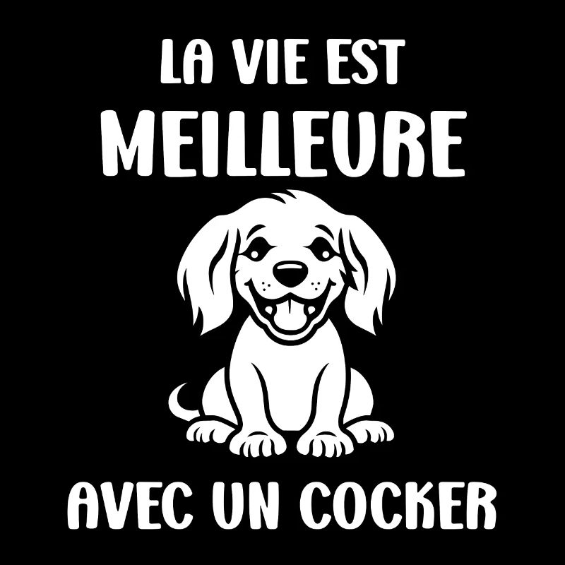 Humour Chien cocker