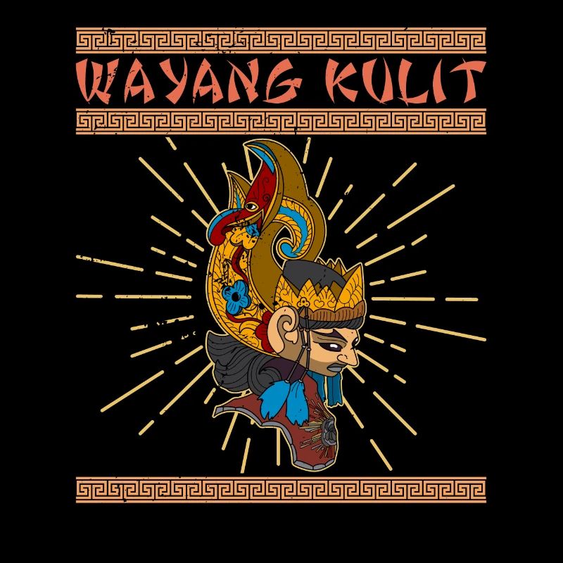 Wayang Marionette Bali Indonesien Java Asien