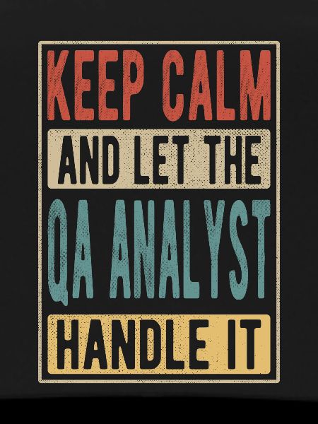 Qa Analyst Retro Gift