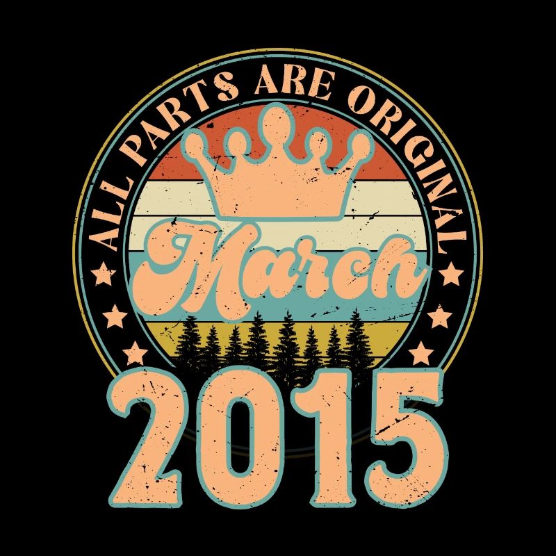 Mars 2015. Cadeau d’anniversaire mars 2015. March.