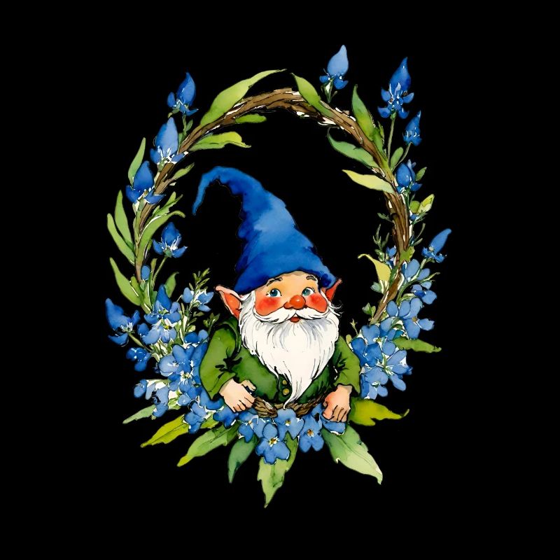 Bluebonnet Gnome