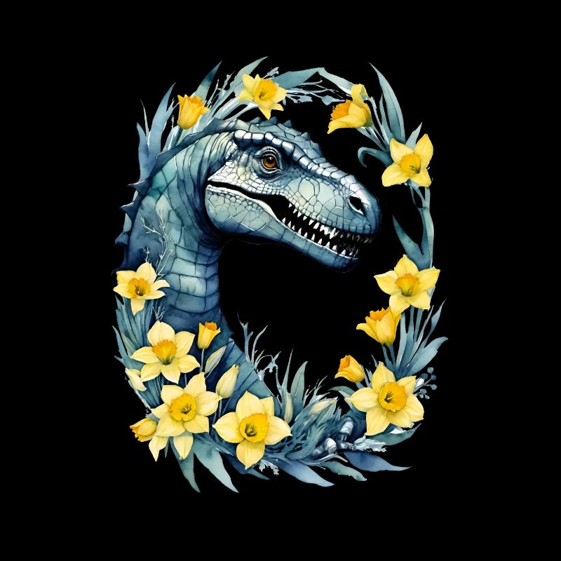 Trex Dinosaur Daffodils