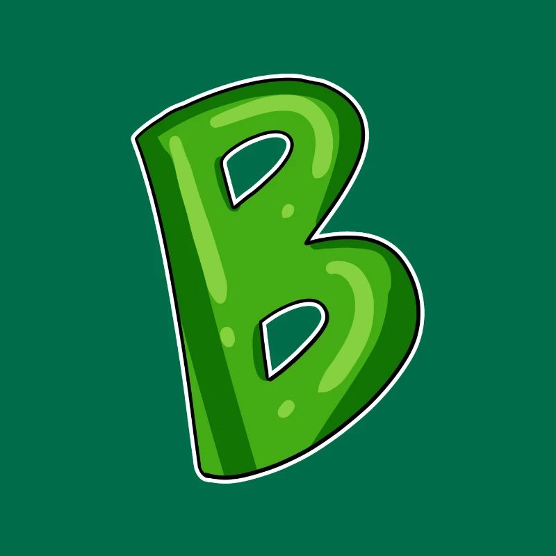 point B - initial point B