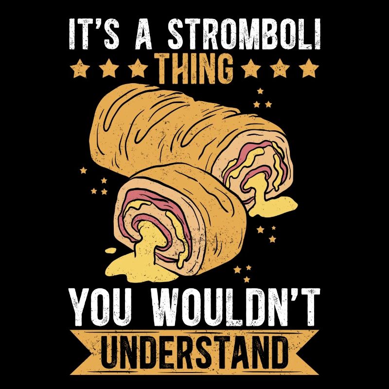 Stromboli Pizza Calzone Strombolis Geschenk