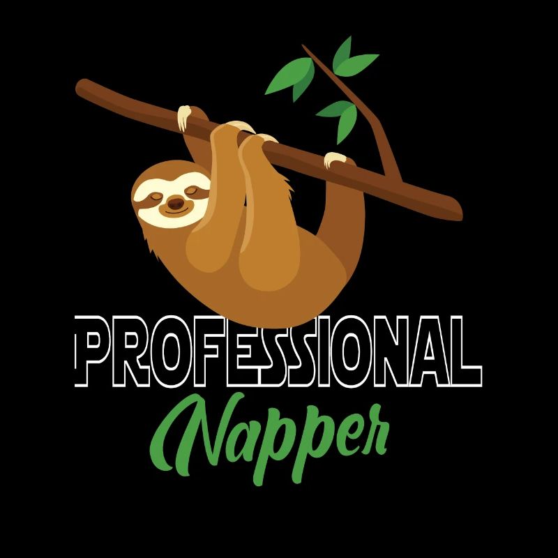 Professinonal Napper, Sloth, Sloth, Sleeping,