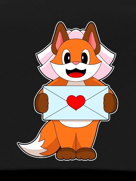 Fox Bride Letter Wedding