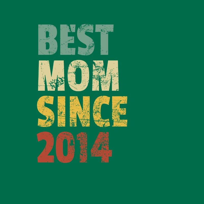 Beste Mutter seit 2014 Muttertags-Slogan-Zitat