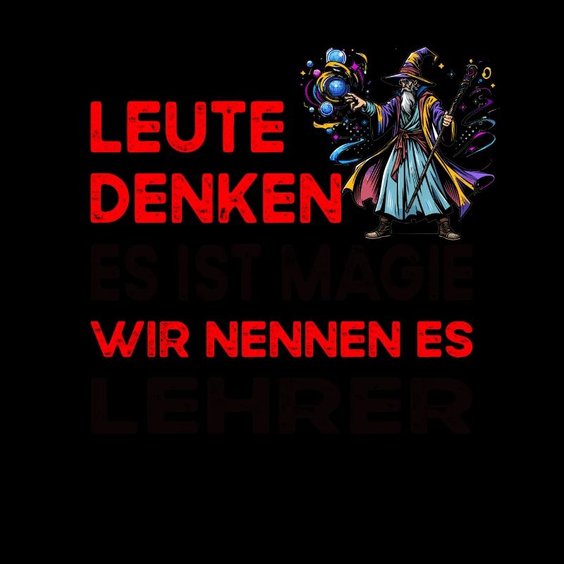 People Thinking Magic Teacher Student