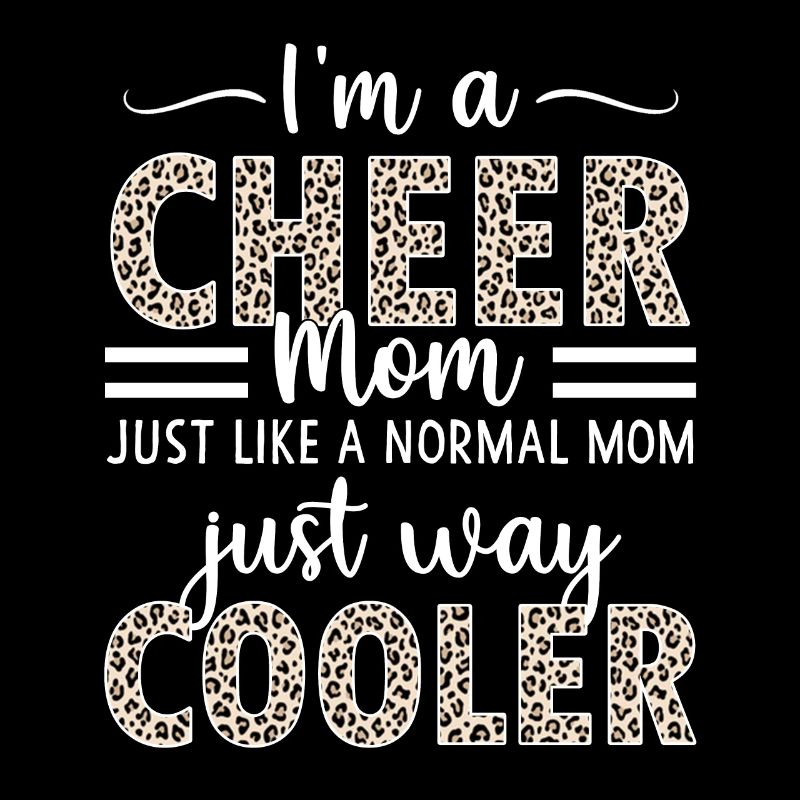 Cheerleading Mutter Leopard Gepard Cheer Mama