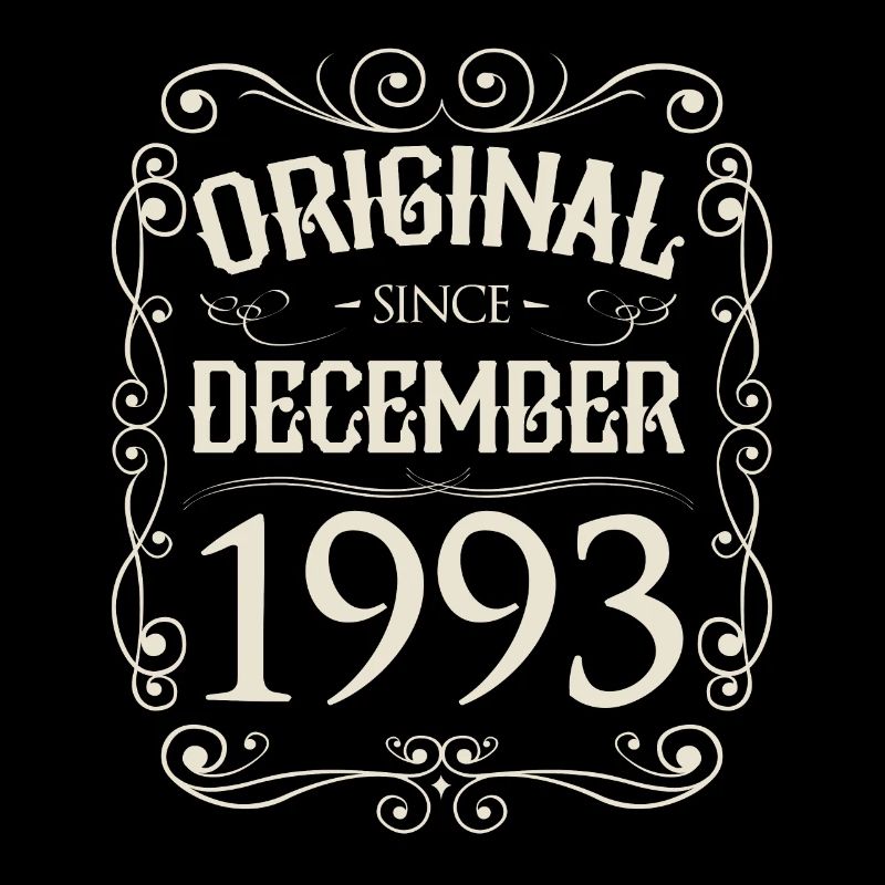 Vintage - Original since Dezember 1993 Geburtstag