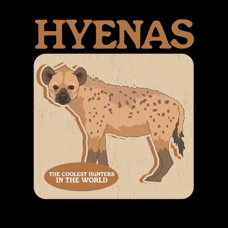 Hyäne Hyänen Tüpfelhyäne Geschenk