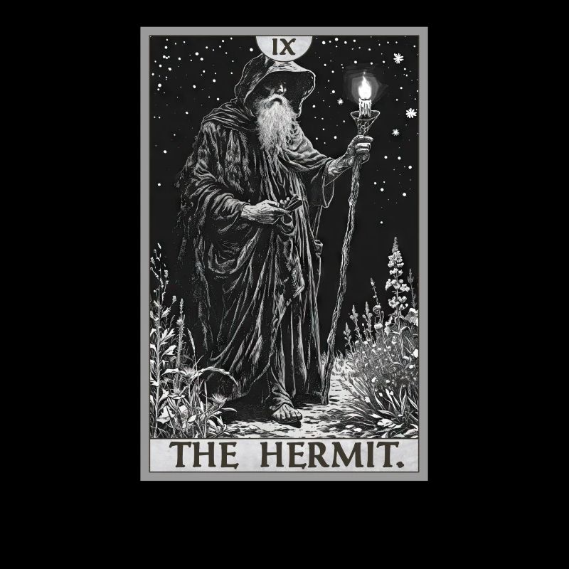 Tarotkarten Tarotkarte The Hermit Der Eremit