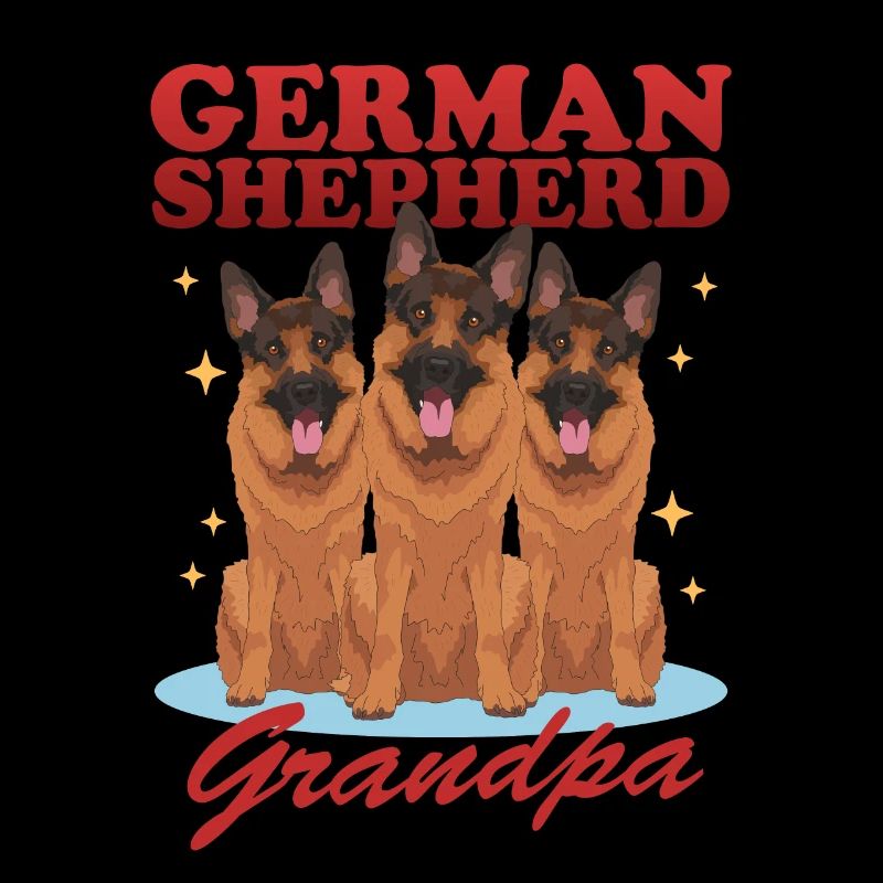 German Shepherds Grandpa German Shepherd Gift