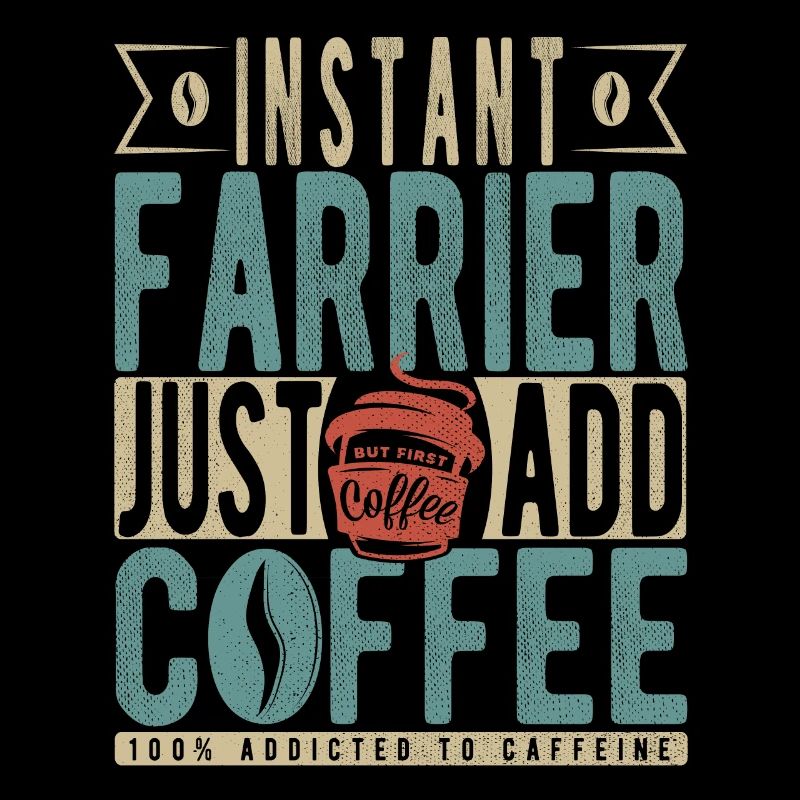 Maréchal-ferrant instantané Il suffit d’ajouter du café