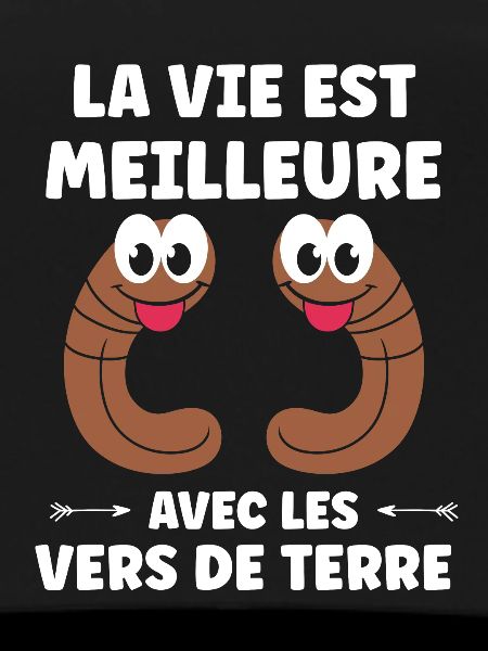 Humour ver de terre