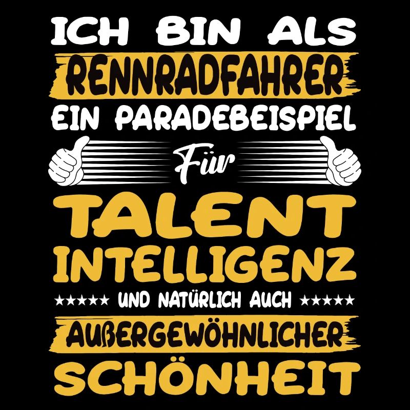 Rennradfahrer ein Paradebeispiel Rennrad