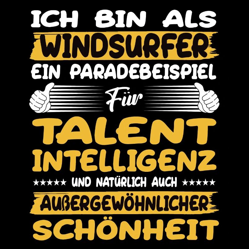 Windsurfer ein Paradebeispiel Windsurfen