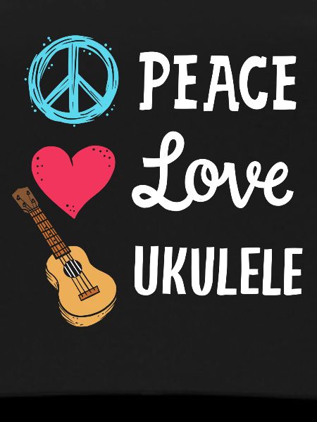 Ukulele Ukulele-Spieler