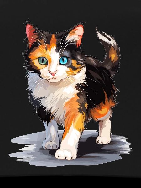 Calico Cat Lucky Cat