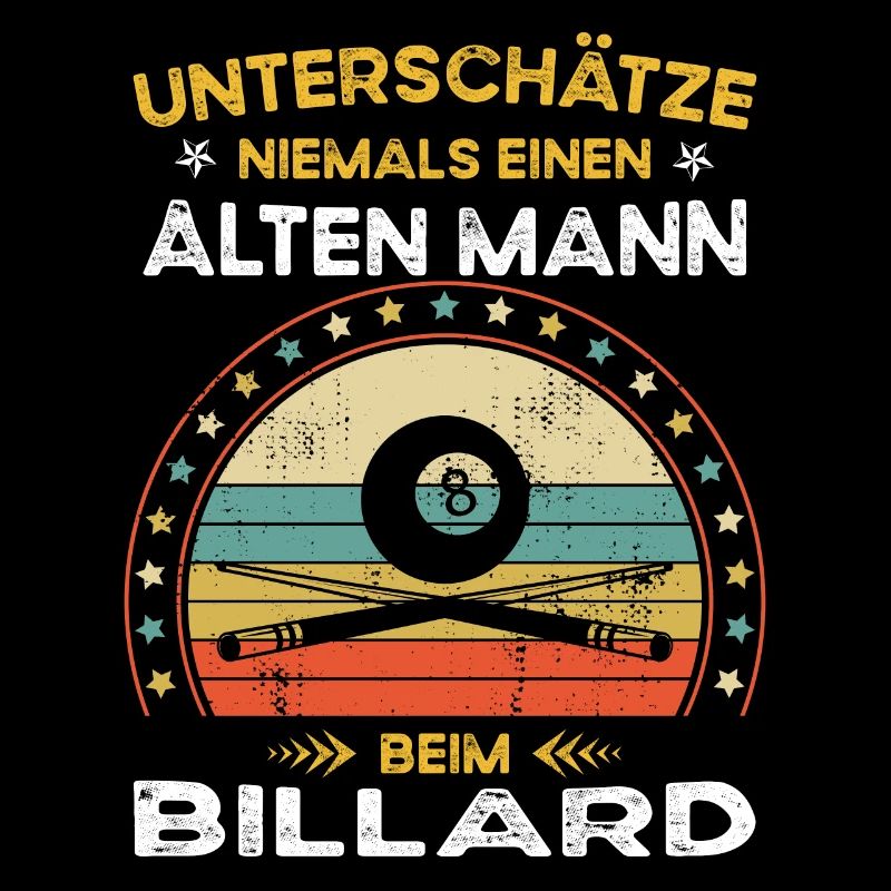 Never underestimate old man at billiards