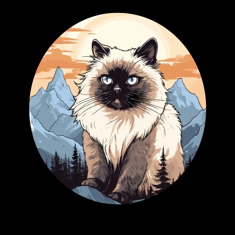 Himalayan Cat Colourpoint Katze