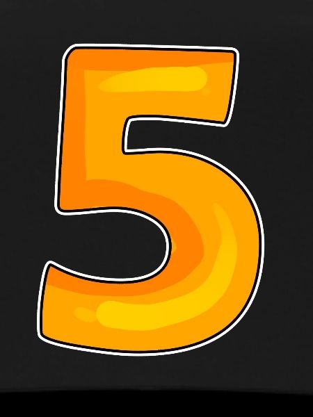 Number 5 Number