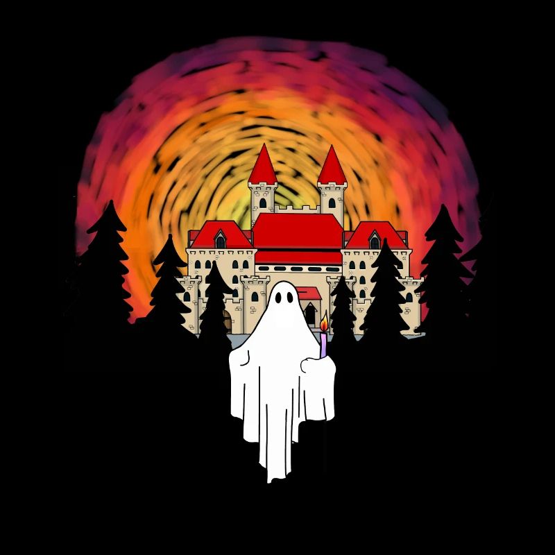 Ghosts Castle Midnight Witching Hour Horror