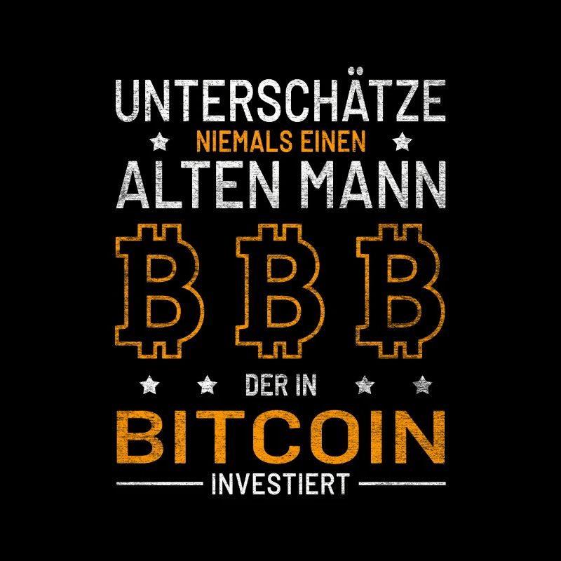 Bitcoin Krypto Blockchain BTC Hodl Coin