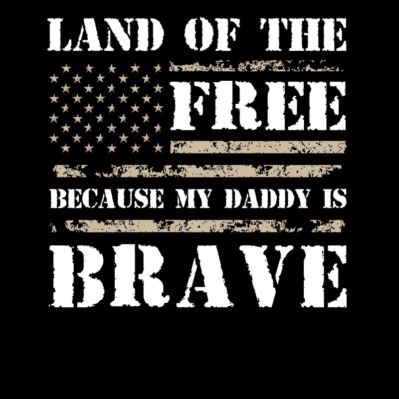 Le pays de la liberté parce que mon papa est courageux