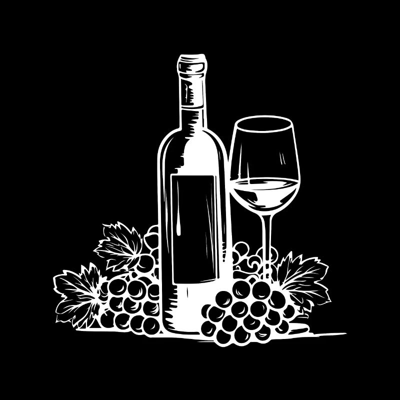 Weinglas Wein Trauben