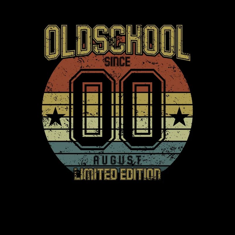 August 2000 - Geburtstag im August Oldschool