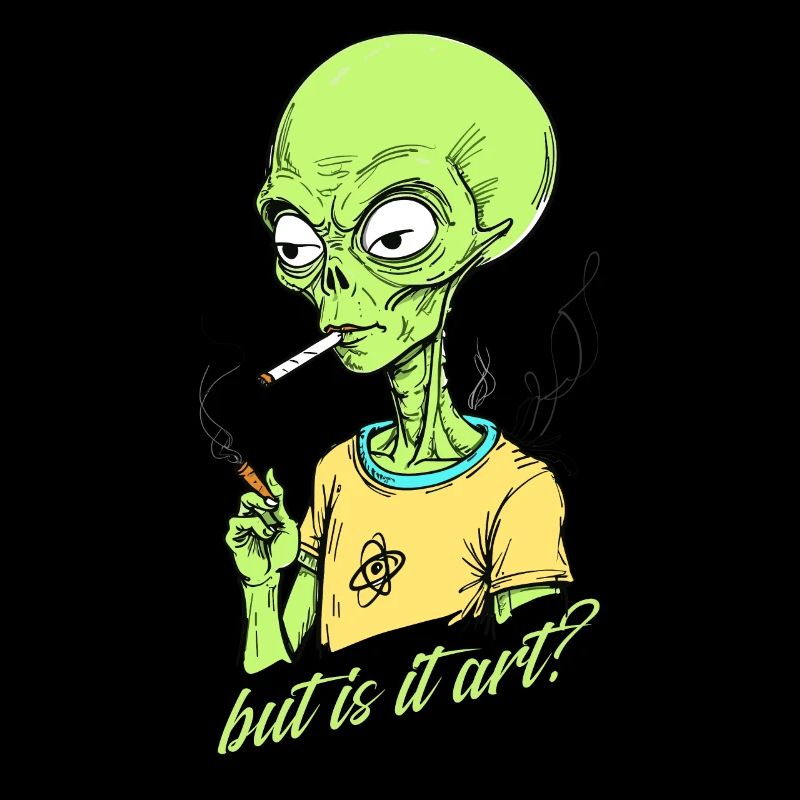 Drôle de dicton extraterrestre mais c’est de l’art