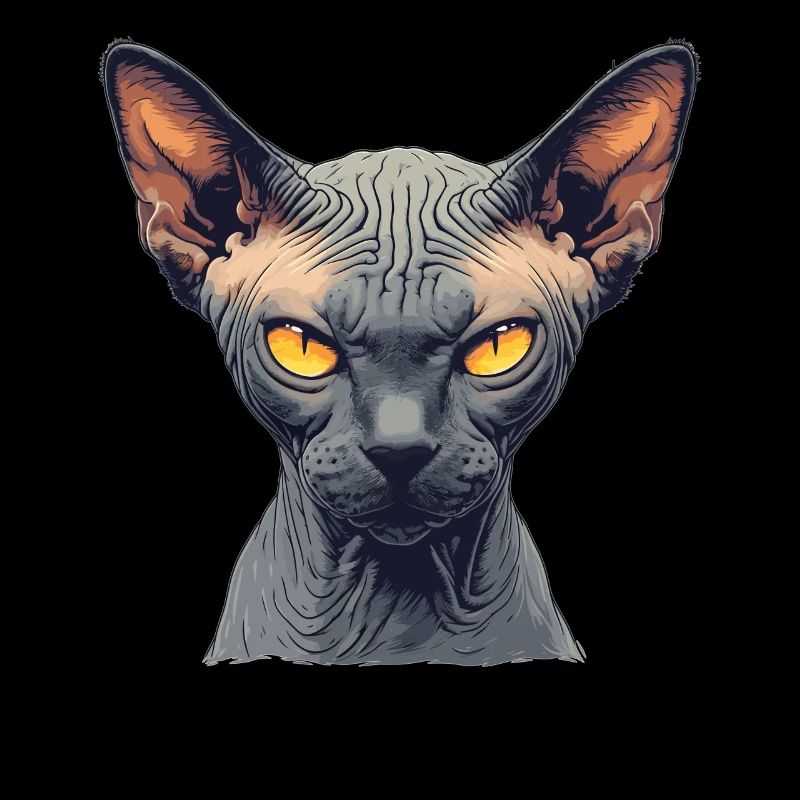 Sphynx Kätzchen Sphynx Katze