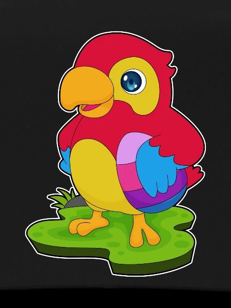 parrot Easter Easter egg