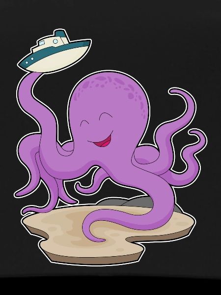 Octopus Toy Boat