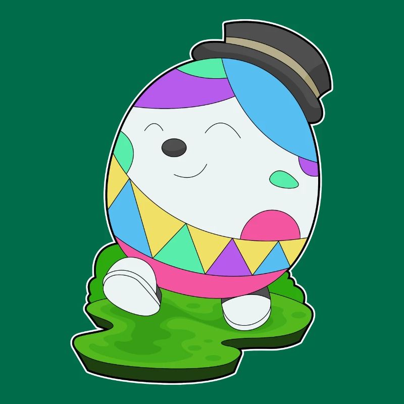 Easter Easter Egg Cylinder