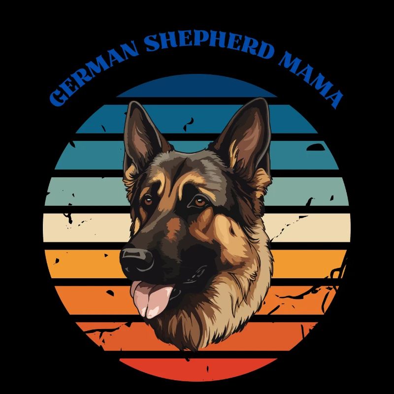 German Shepherd Mama