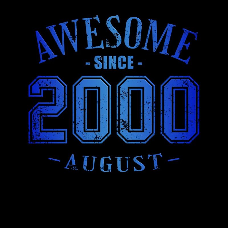 August 2000 - Geburtstag im August Awesome