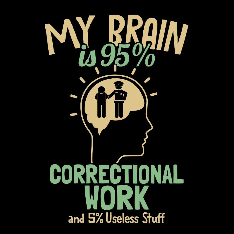 My Brain is 95% Correctional Work Corrections