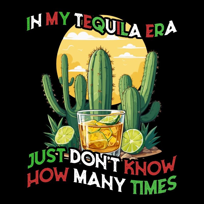 Lustige Tequila Era Cinco De Mayo Ikonisches