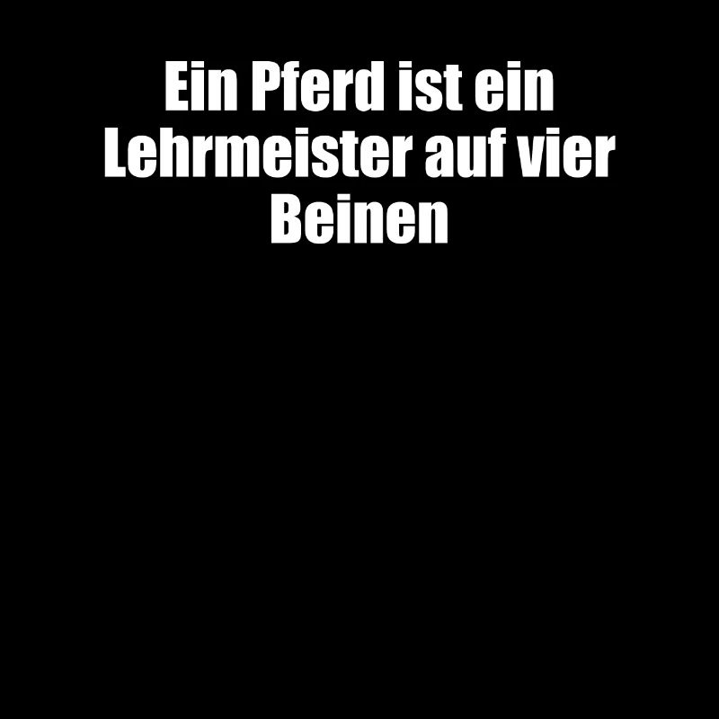 Reiten - Ein Pferd ist ein Lehrmeister auf vier