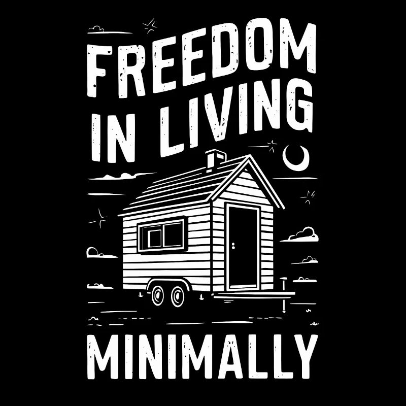 Rolling Tiny House Minimalistischer Lebensstil