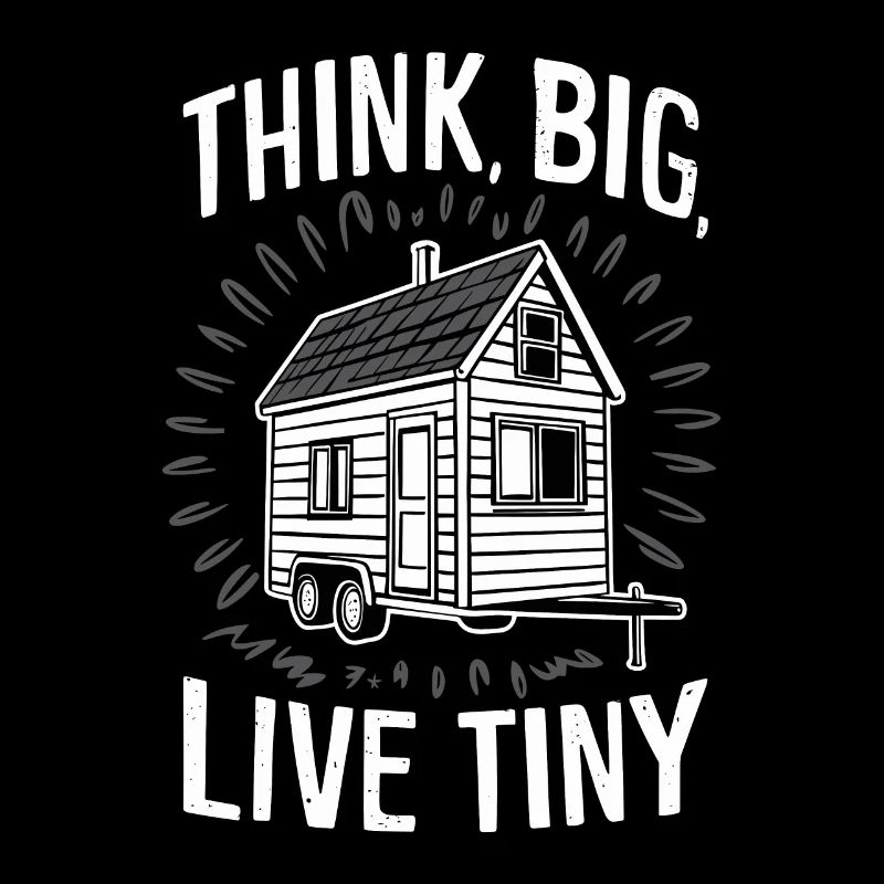 Rolling Tiny House Minimalistischer Lebensstil